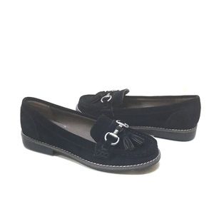 White Mountain Suede Loafers